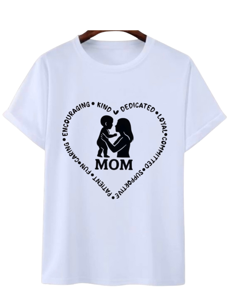 Camiseta diseño de corazón