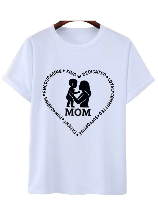 Camiseta diseño de corazón